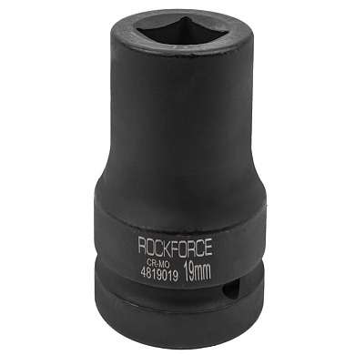 Головка ударная для футорки 1'', 19 мм 4-гр. RockForce RF-4819019