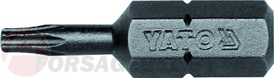 Бита Torx TR T8Hx25 мм, 1/4'', 50 шт. AISI S2 Yato YT-7821