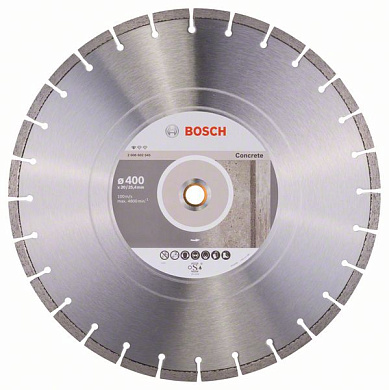 Алмазный круг Standard for Concrete 400x20/25,4 мм BOSCH (2608602545)