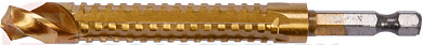 Сверло-шарошка по металлу 11.0 мм. HSS-TiN с хвостовиком HEX Yato YT-44829