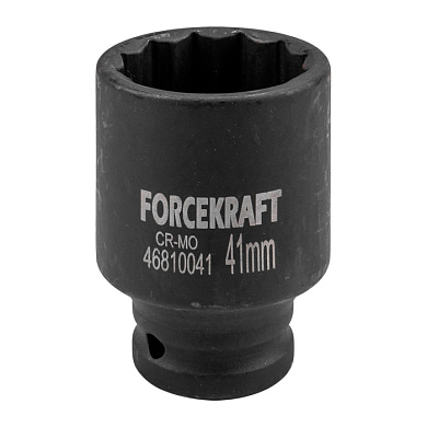 Головка ударная глубокая 3/4'', 17 мм 12-гр ForceKraft FK-46810017