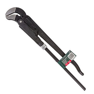 Газовый ключ с S-образным захватом 100 мм. 45° RockForce RF-684C22