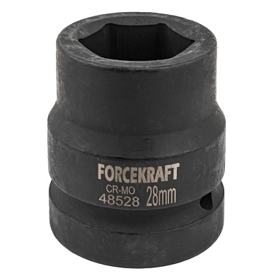 Головка ударная 1'', 28 мм, 6-гр. ForceKraft FK-48528