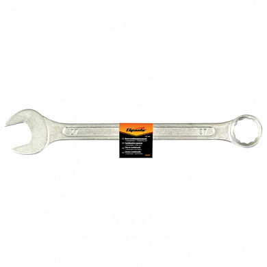 Комбинированный ключ хромированный 27 мм. SPARTA 150555