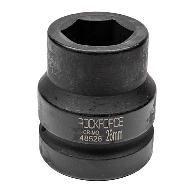 Головка ударная 1'', 26 мм, 6-гр. RockForce RF-48526
