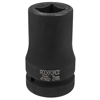 Головка ударная для футорки 1'', 21 мм 4-гр. RockForce RF-4819021