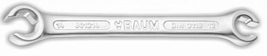 Ключ разрезной 10x11 мм. BAUM 601011
