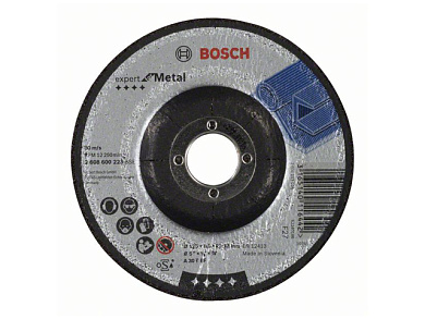 Круг обдирной 125х6x22.23 мм для металла Expert Metal BOSCH 2608600223