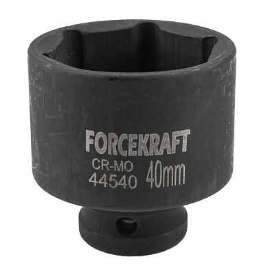 Головка ударная 40 мм, 6-гр., 1/2" ForceKraft FK-44540