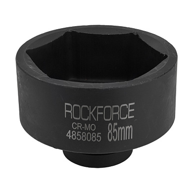 Головка ударная глубокая 1'', 85 мм , 6-гр RockForce RF-4858085