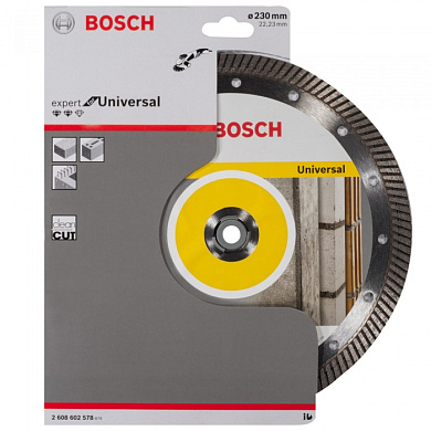 Алмазный круг Expert for Universal Turbo 230х22,23 мм BOSCH (2608602578)