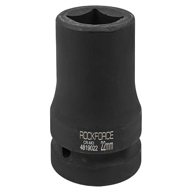 Головка ударная для футорки 1'', 22 мм 4-гр. RockForce RF-4819022
