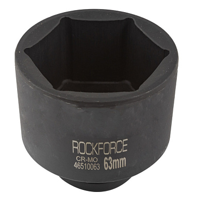 Глубокая ударная головка 63 мм 6-гр. 3/4'' RockForce RF-46510063