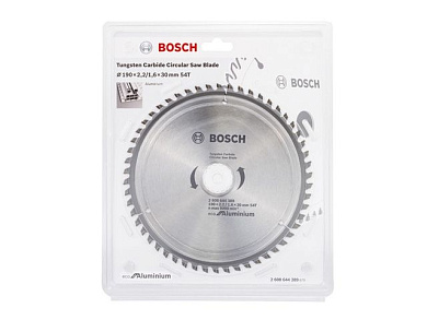 Пильный диск ECO for Aluminium 190х30 мм Z54 BOSCH 2608644389