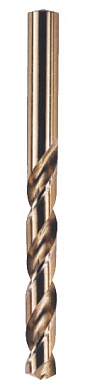 Сверло по металлу из быстрорежущей стали HSS+CO 9,0 мм, 5шт Krino 011450900
