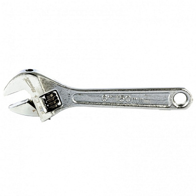 Разводной ключ 150 мм. хромированный SPARTA 155205