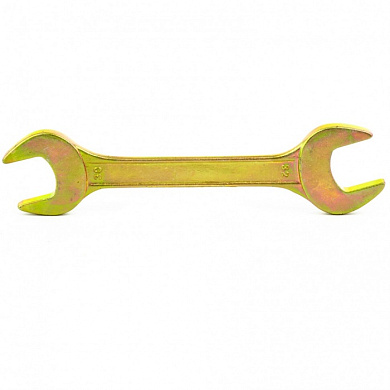 Рожковый ключ 30х32 мм. желтый цинк СИБРТЕХ 14315