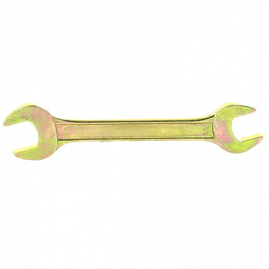 Рожковый ключ 20х22 мм. желтый цинк СИБРТЕХ 14312