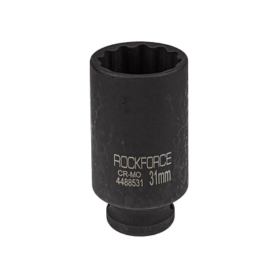 Головка ударная глубокая 31 мм, 12-гр., 1/2" RockForce RF-4488531