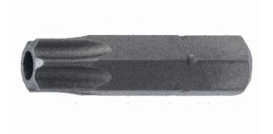 Бита TORX (с отверстием) T25H 25 мм 1/4'' RockForce RF-1272525