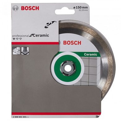 Алмазный круг Standard for Ceramic 150x22,23 мм BOSCH (2608602203)