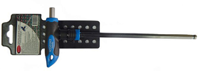 Т-образный шестигранный ключ с шаром и прорезиненной рукояткой 6 мм. RockForce RF-76506G