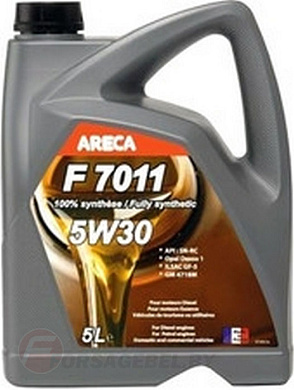 Моторное масло синтетическое F7011 5W-30 5 л.