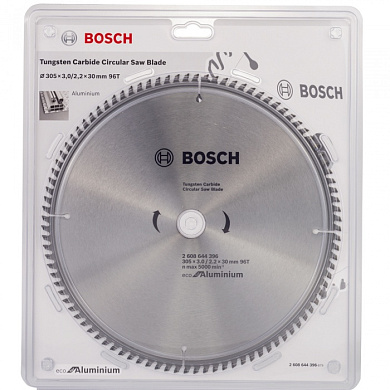 Пильный диск ECO for Aluminium 305х30 мм Z96 BOSCH 2608644396