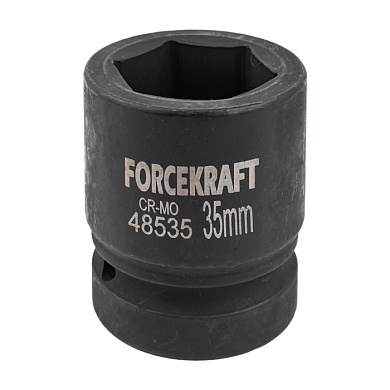 Головка ударная 1'', 35 мм, 6-гр. ForceKraft FK-48535