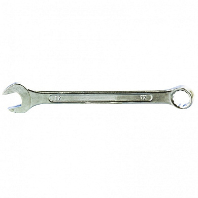 Комбинированный ключ хромированный 17мм. SPARTA 150445