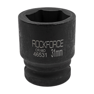 Ударная торцевая головка 31 мм 6-гр. 3/4'' RockForce RF-46531