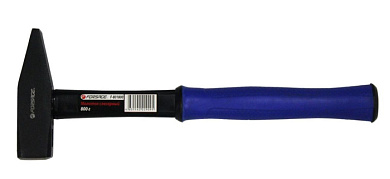 Молоток слесарный с фиберглассовой эргономичной ручкой и резиновой противоскользящей накладкой 800 гр. Forsage F-801800