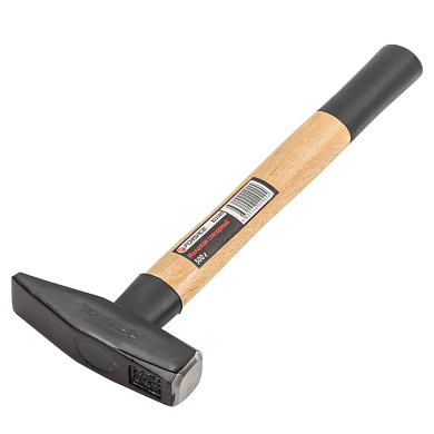Молоток слесарный с деревянной ручкой и пластиковой защитой 500 гр. Forsage F-822500