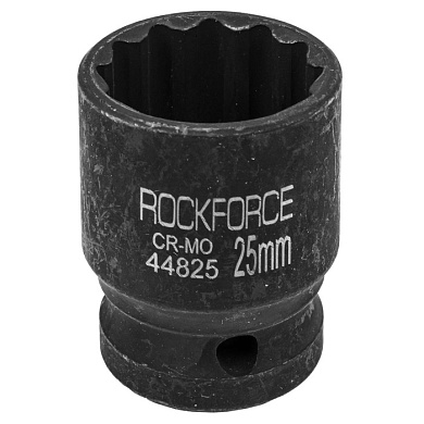 Ударная торцевая головка 25 мм 12-гр. 1/2" RockForce RF-44825