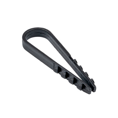 Дюбель-хомут для круглого кабеля, 11-18 мм черный, 50 шт, EKF PROxima plc-ncs50-11x18b