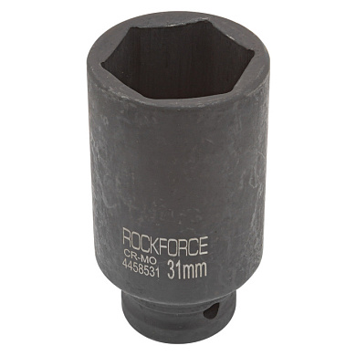 Головка ударная глубокая 1/2", 31 мм, 6-гр. RockForce RF-4458531