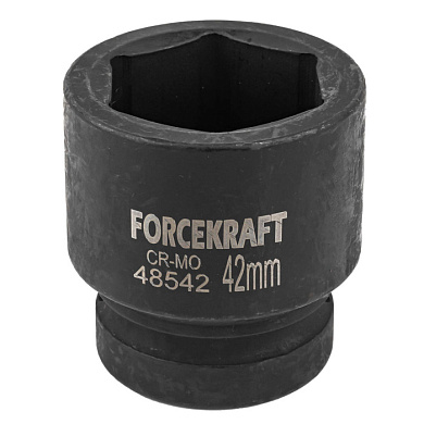 Головка ударная 1'', 42 мм, 6-гр. ForceKraft FK-48542