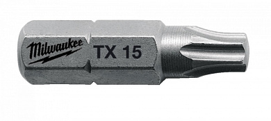 Бита 1/4'' Torx 15 25 мм. 25 шт. Milwaukee 4932399595
