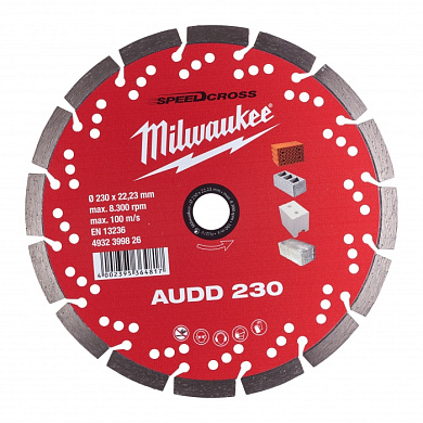 Алмазный диск AUDD 230 мм Milwaukee 4932399826
