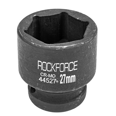 Ударная торцевая головка 27 мм 6-гр. 1/2'' RockForce RF-44527