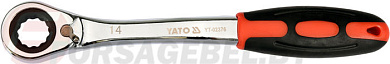 Ключ накидной с трещоткой 14 мм. CrV Yato YT-02376