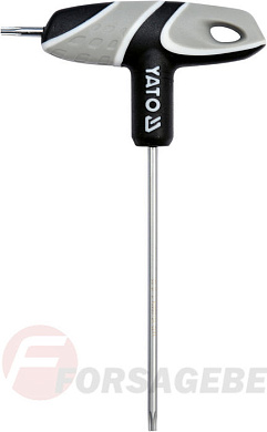 Ключ Torx c T-образной ручкой T15 13х76х100 мм. S2 Yato YT-05604