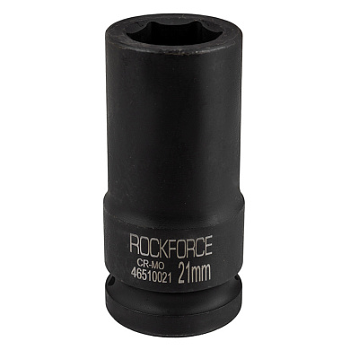 Глубокая ударная головка 21 мм. 6-гр. 3/4'' RockForce RF-46510021