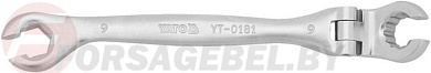Ключ разрезной с шарниром 9 мм. CrV Yato YT-0181