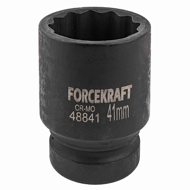 Головка ударная 1'', 41 мм, 12-гр. ForceKraft FK-48841