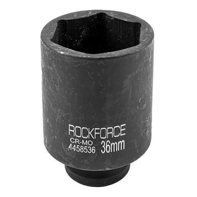 Глубокая ударная головка 36 мм 6-гр. 1/2'' RockForce RF-4458536