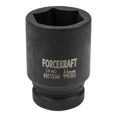 Головка ударная глубокая 1'', 44 мм, 6-гр ForceKraft FK-48510044