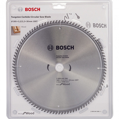 Пильный диск ECO for Wood 305х30 мм Z100 BOSCH 2608644386