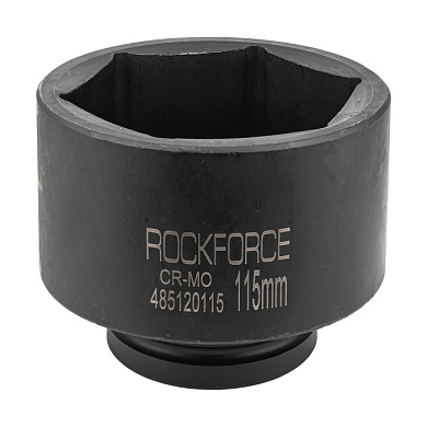 Глубокая ударная головка, 1", 115 мм, 6-гр. RockForce RF-485120115