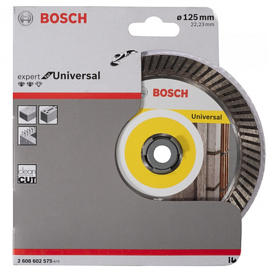 Алмазный круг Expert for Universal Turbo 125x22,23 мм BOSCH (2608602575)